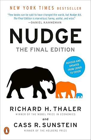 Nudge by Thaler and Sunstein cover